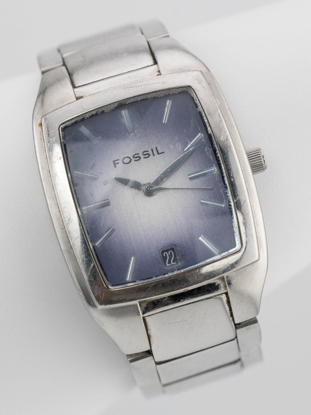 FOSSIL Arkitekt FS-2990 Blue Dial Quartz Analog Men's Watch Fresh Battery